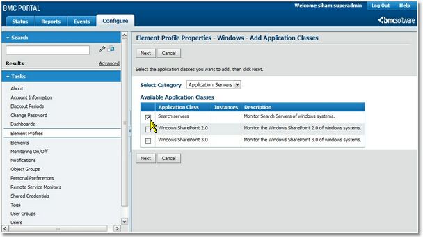 App_Class_Select_Element_Profile
