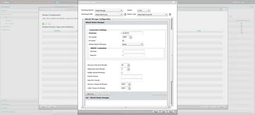 Configure in a few clicks the monitoring of a large range of Hitachi storage system models (AMS, USP, HUS, VSP, etc.).