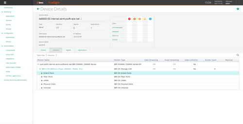 Get a comprehensive overall view of your IBM DS 6000/8000 assets or drill-down to access a specific component details.