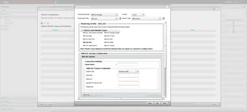 Setup a connection with any IBM SVC-Storwize system in few click and start monitoring right away!