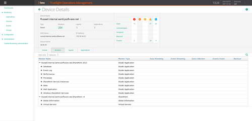 Monitor application performance across physical, virtual, local and remote systems