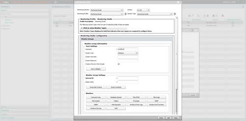 Easily configure monitoring properties for optimal covering of any technology in your IT infrastructure.