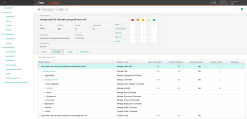 Get an overall view of all the monitored NetApp filers or easily drill-down to the deepest level.