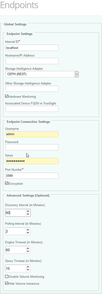 Monitor your storage devices from TrueSight Presentation Server – View detailed information about Monitors and parameters