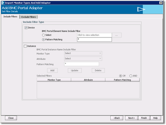 Proactivenet Creating and Importing an Adapter for a BMC Portal Solution