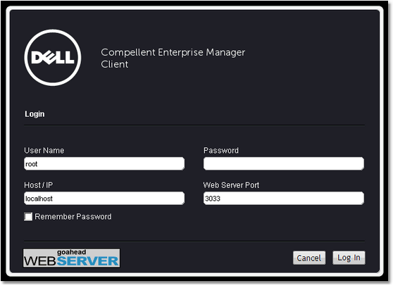 01_DellCompellentEnterpriseManagerClient_Login