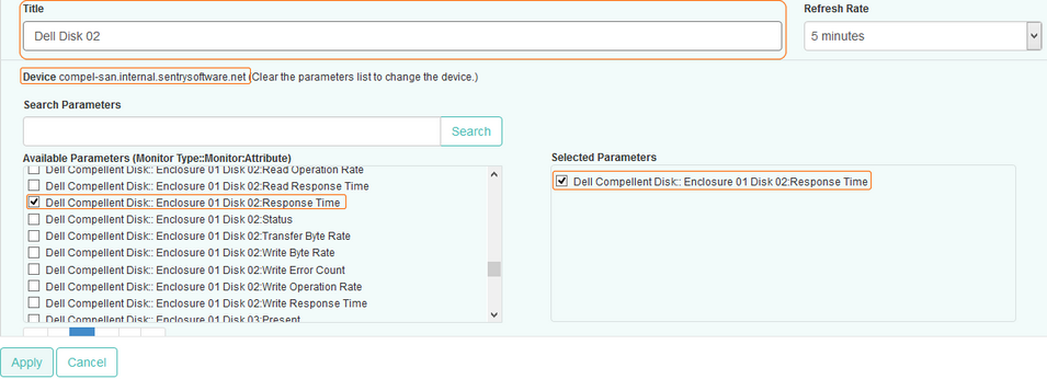 Dashlet_Configure_Dell_Disk_Health