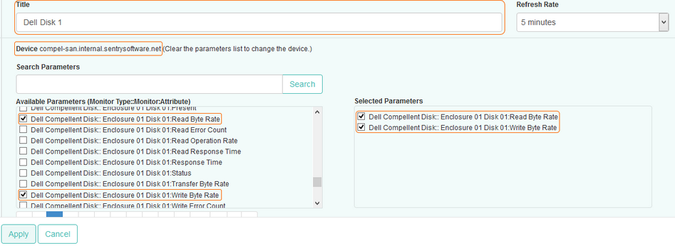 Dashlet_Configure Dell Disk_Layout