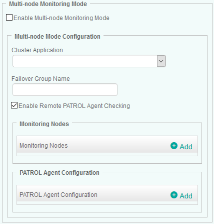 Configuring the Multi-Node Mode