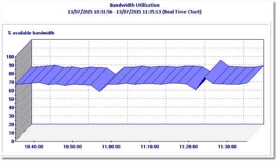 Monitoring the Bandwidth Utilization