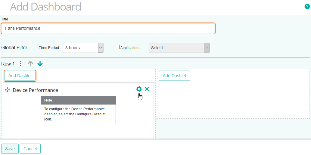 Selecting the Device Performance