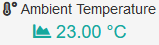 Ambient Temperature Indicator