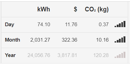 Green IT Cost and CO₂ Emissions Summary