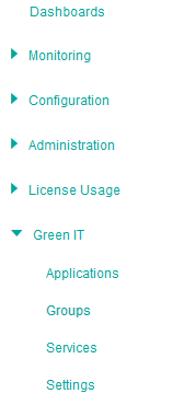 Green IT - Menu