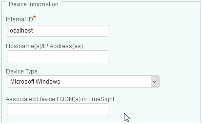 Configuring a device properties