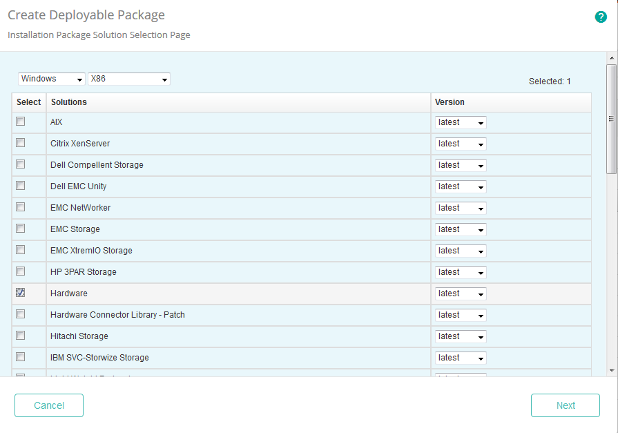 Selecting the Hardware Sentry Solution