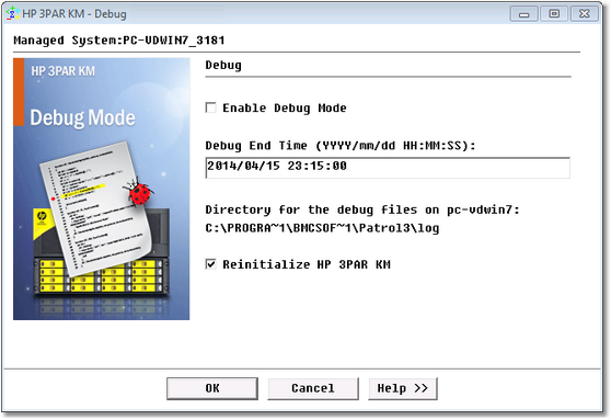 Enabling the Debug Mode