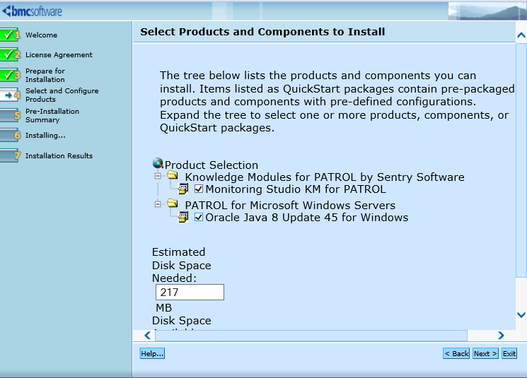 Install_ProductsComponents