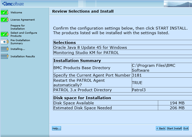 Install_ReviewSelection