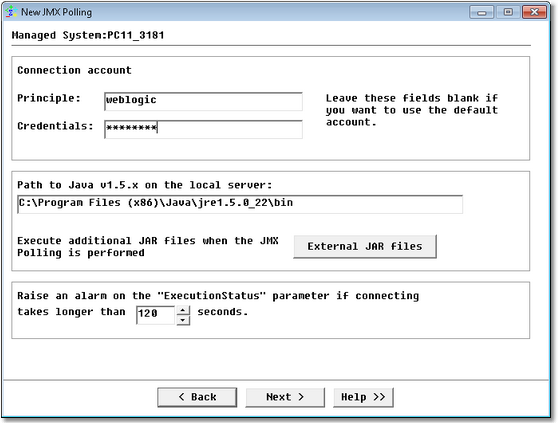 WIZ_JavaMBeanPolling_3WebLogicCredentials