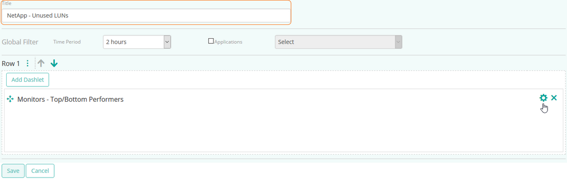 Dashlet_Add_Unused_LUNs