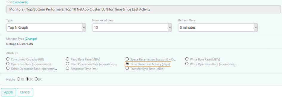 Dashlet_Configure_Unused_LUNs