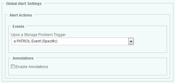 Configuring Alert Actions