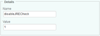 Adding a configuration variable