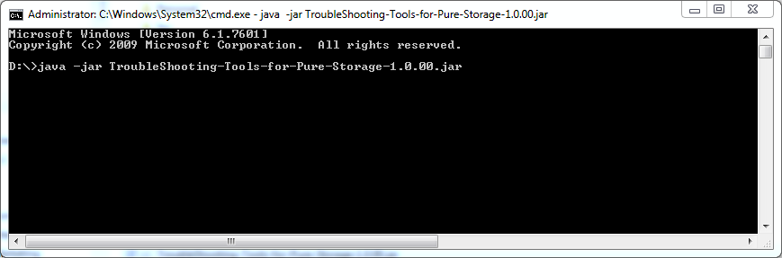 Running the Troubleshooting Tool