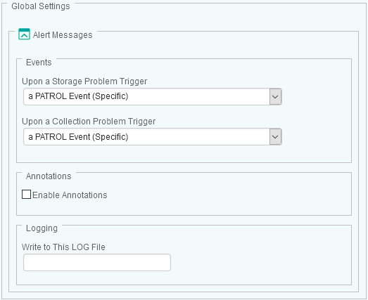 Configuring Global Settings