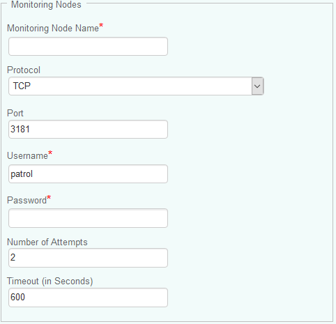 Configuring the Remote Agent Communication Settings
