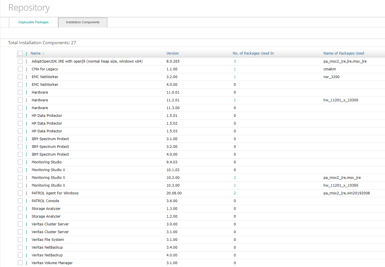 Installation Components