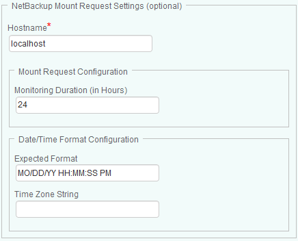 Configuring  NetBackup Mount Requests