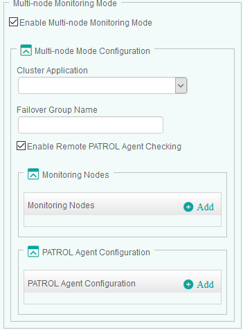 Configuring the Multi-Node Mode