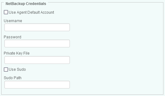 Configuring NetBackup User Account