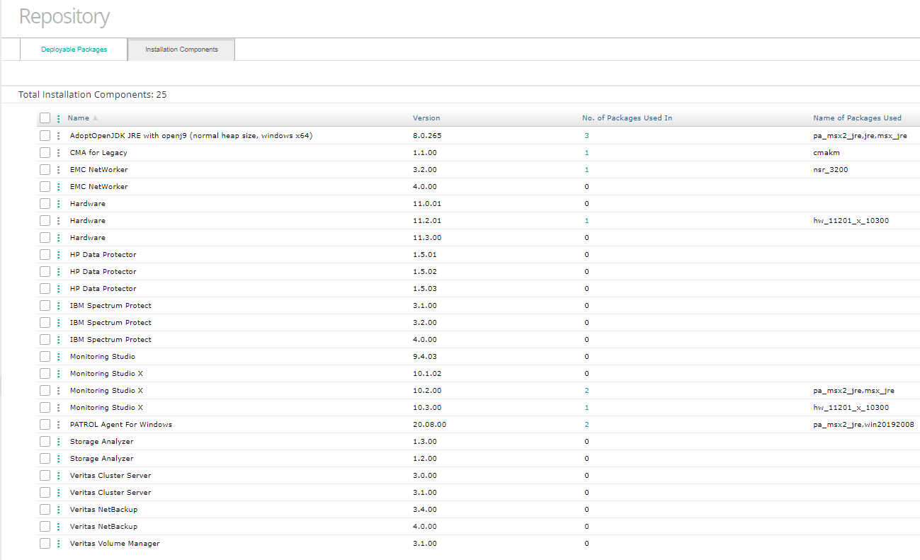 Installation Components