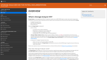 Documentation - Storage Analyzer KM
