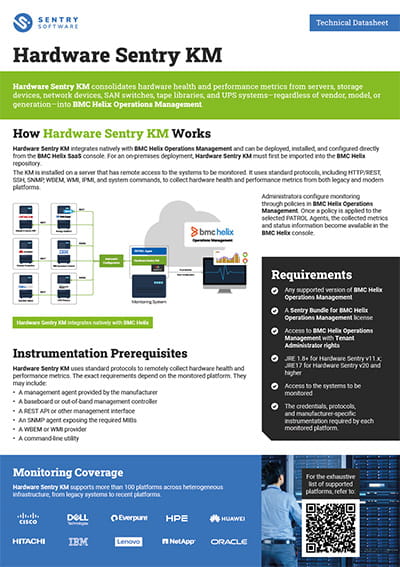 Hardare Sentry KM Technical Datasheet