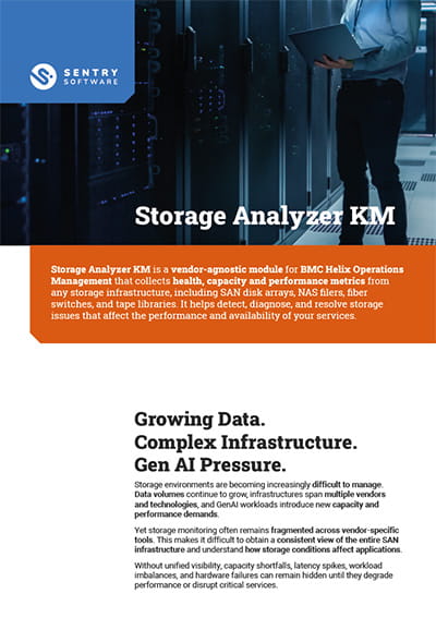 Storage Analyzer KM Solution Brochure